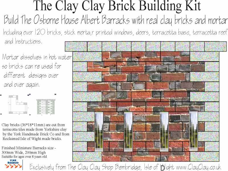 Miniature Clay Bricks