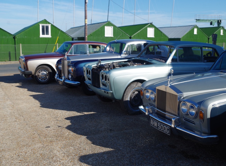  Rolls and Bentleys Bembridge harbour Ayugust 2016