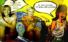 Saucy 'Sleep Two top ' Photo and Painting by BB Bango