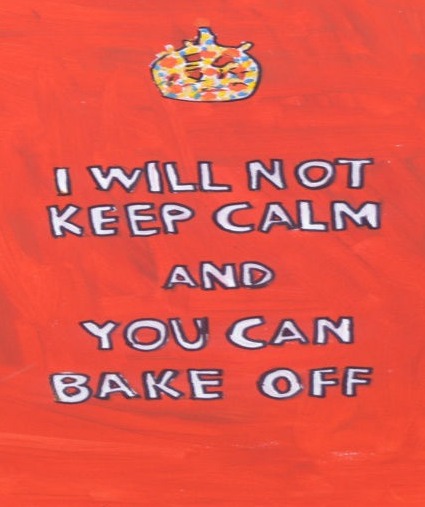 'Bakeoff2', Pop Art 39 by 49cm Acrylic on Canvas by BB Bango £60 
