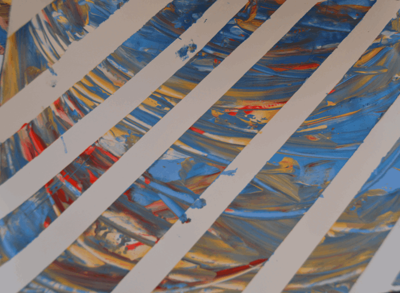 'Stripey unfinished ' by BB Bango