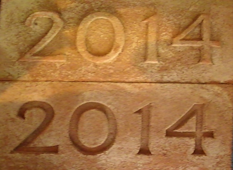 York Handmade Date Block 135mm high, 215mm long (replaces two bricks). numerals imprinted or out dented. Your own personailsed ones also made up. All year date blocks available for last 20 years or years made to order. Generally 15 each for current year, from 10 each for past years