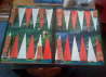 Backgammon set 400*600 peronalised Acrylic on Terracotta tiles £34 Can be personalised to your own colours and annotation