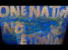 One Nation as put out by British Labour Party is an anagram of No Etonian. Acrylic on 200*300mm tile £15