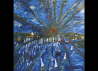 Oil on canvas Sunset over Lymington 600*600mm £80