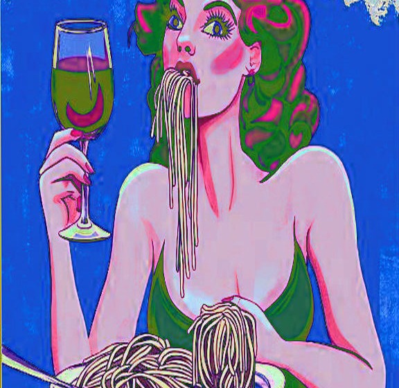 'Eat like no one is watching' by BB Bango
