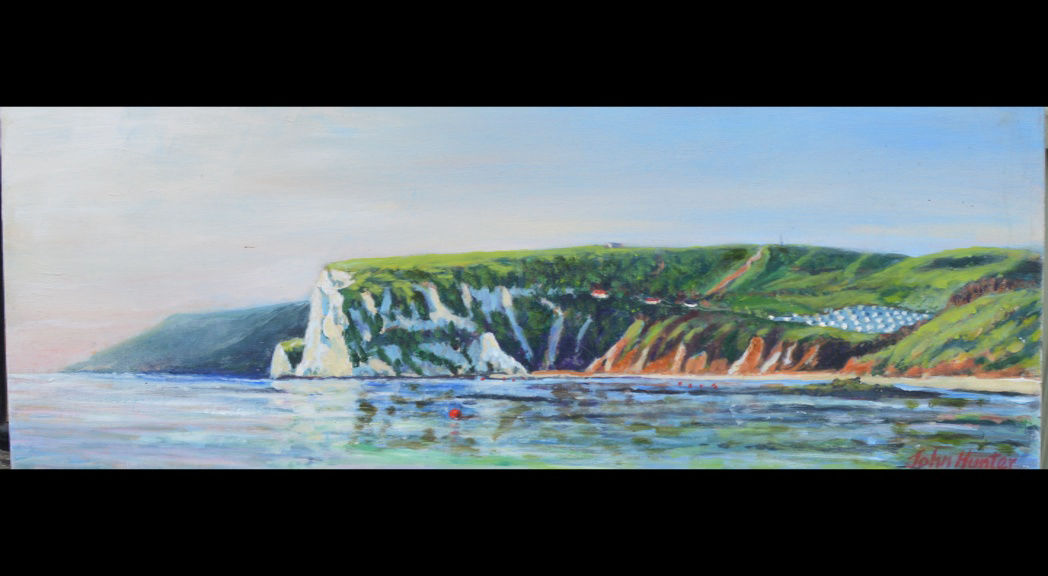 'Wight Cliffs Beach' by John Hunter