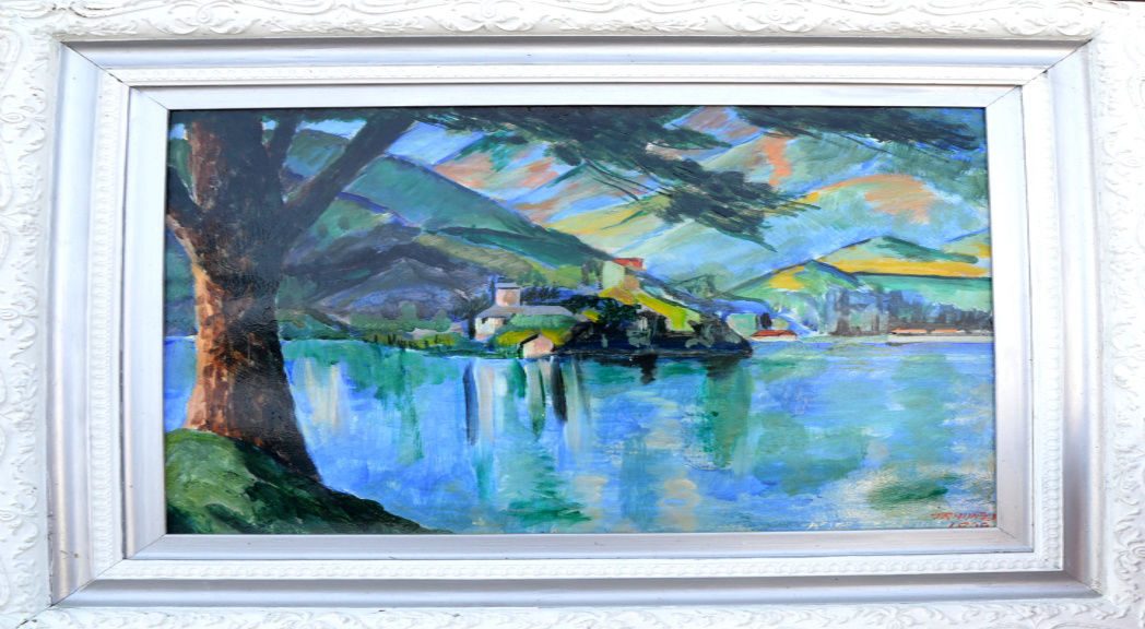 'Mountain after Cezanne' by John Hunter