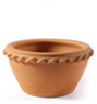 Small Bulb pot (2nd) . 160mm High. Diameter 320mm (at top). Direct from Clay Clay Shop 13.99.