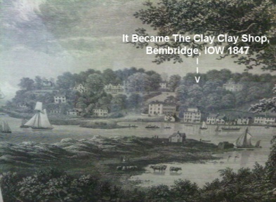 Bembridge Harbour 1847. From original Brannon Engraving